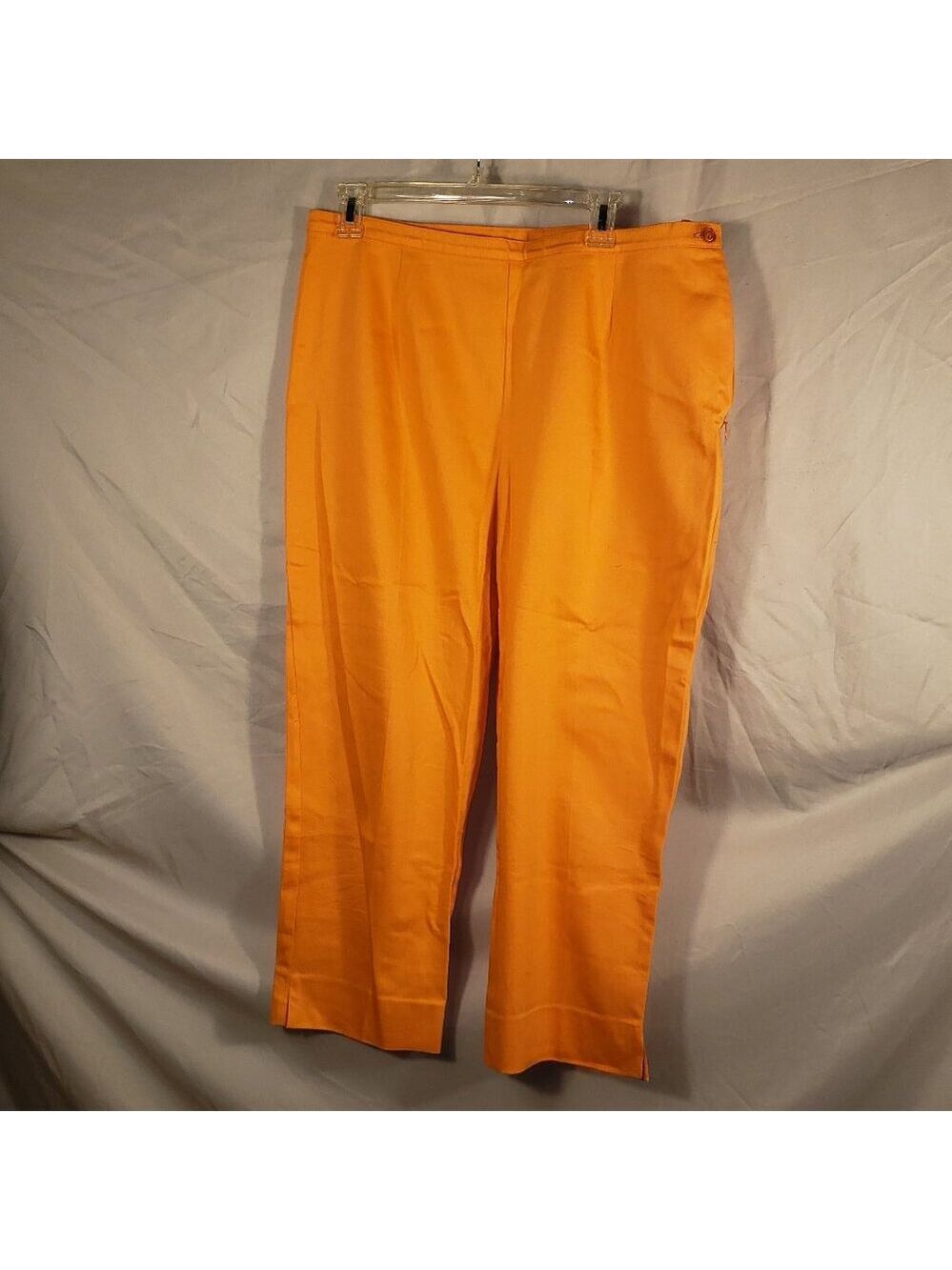 Tribella Orange Cropped Pants Size 14
